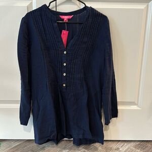 Lily Pulitzer Linen Tunic